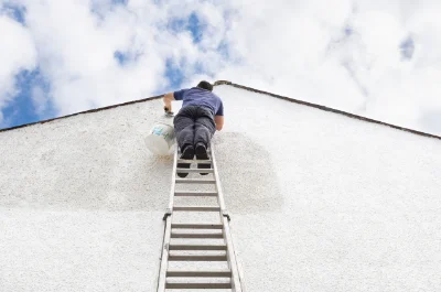 Peinture extérieure à la Falaise — façades et ravalement